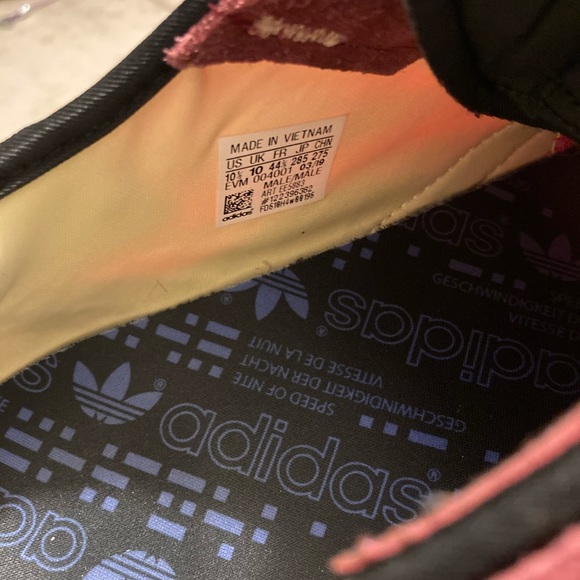 Adidas Boost Nite Jogger ‘Shock Red’ Size 10.5 - Picture 5 of 6